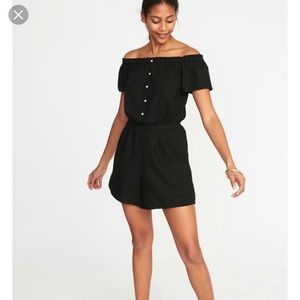 Off The Shoulder Romper